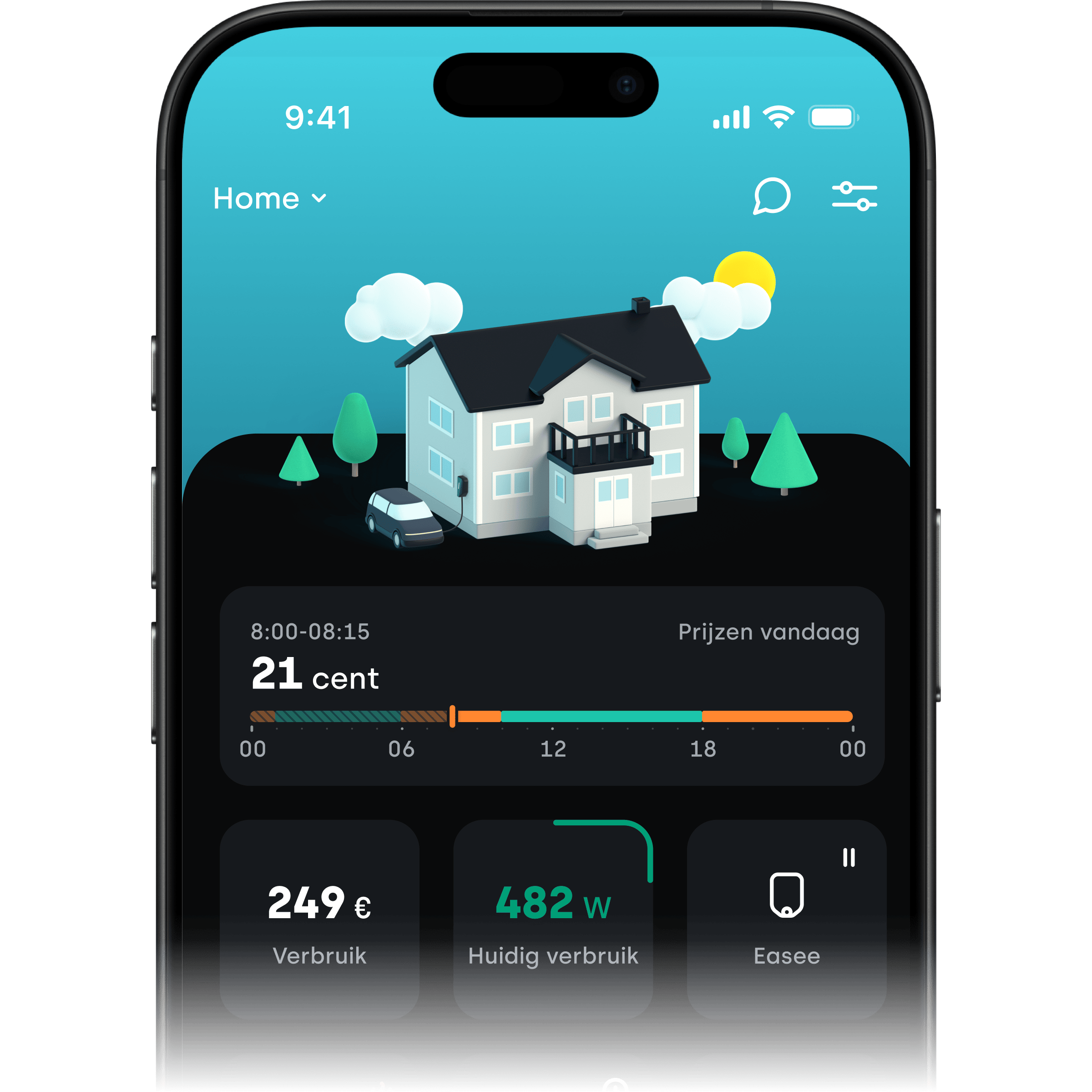 app homescreen dark webhero 1-1 NL