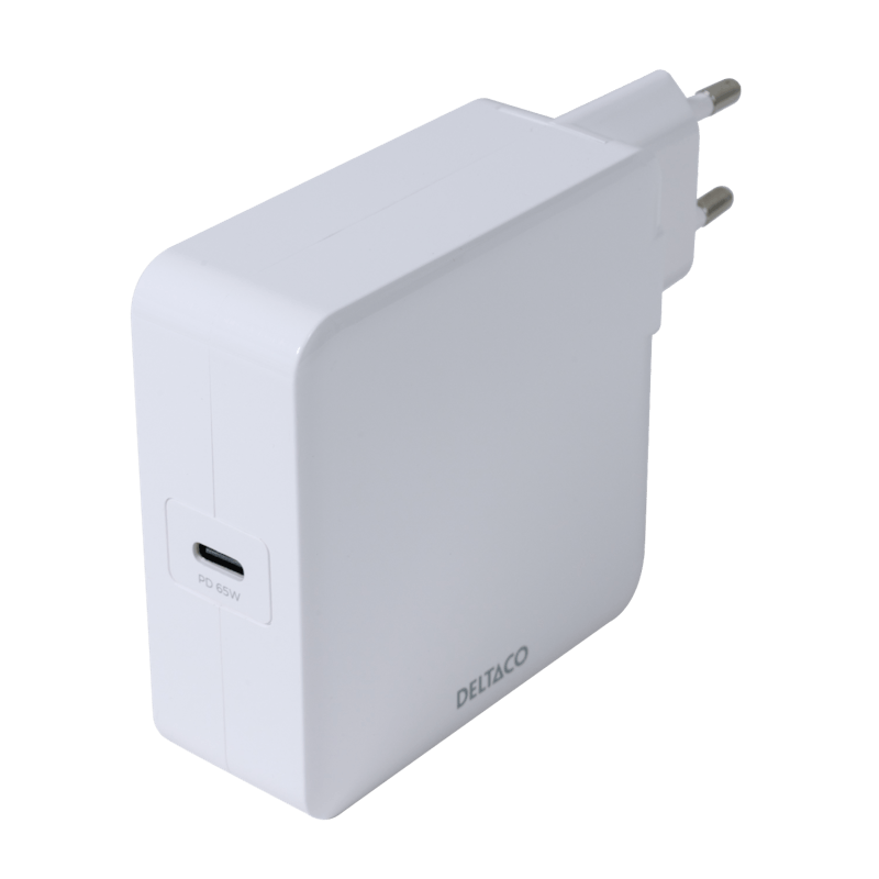 Power adapter USB-C – Deltaco - Image