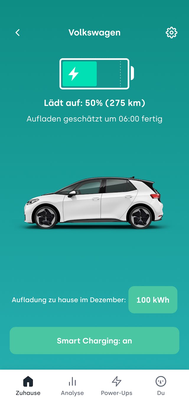SmartCharging Volkswagen Active DE