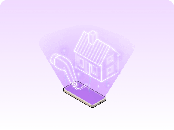 Simple Fix Card Icon Purple