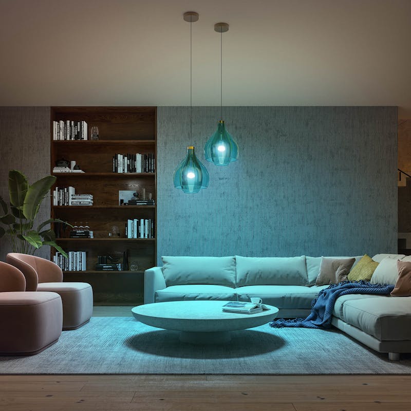 Philips Hue - White/Color Ambiance E27 (2-pack) - Mood image