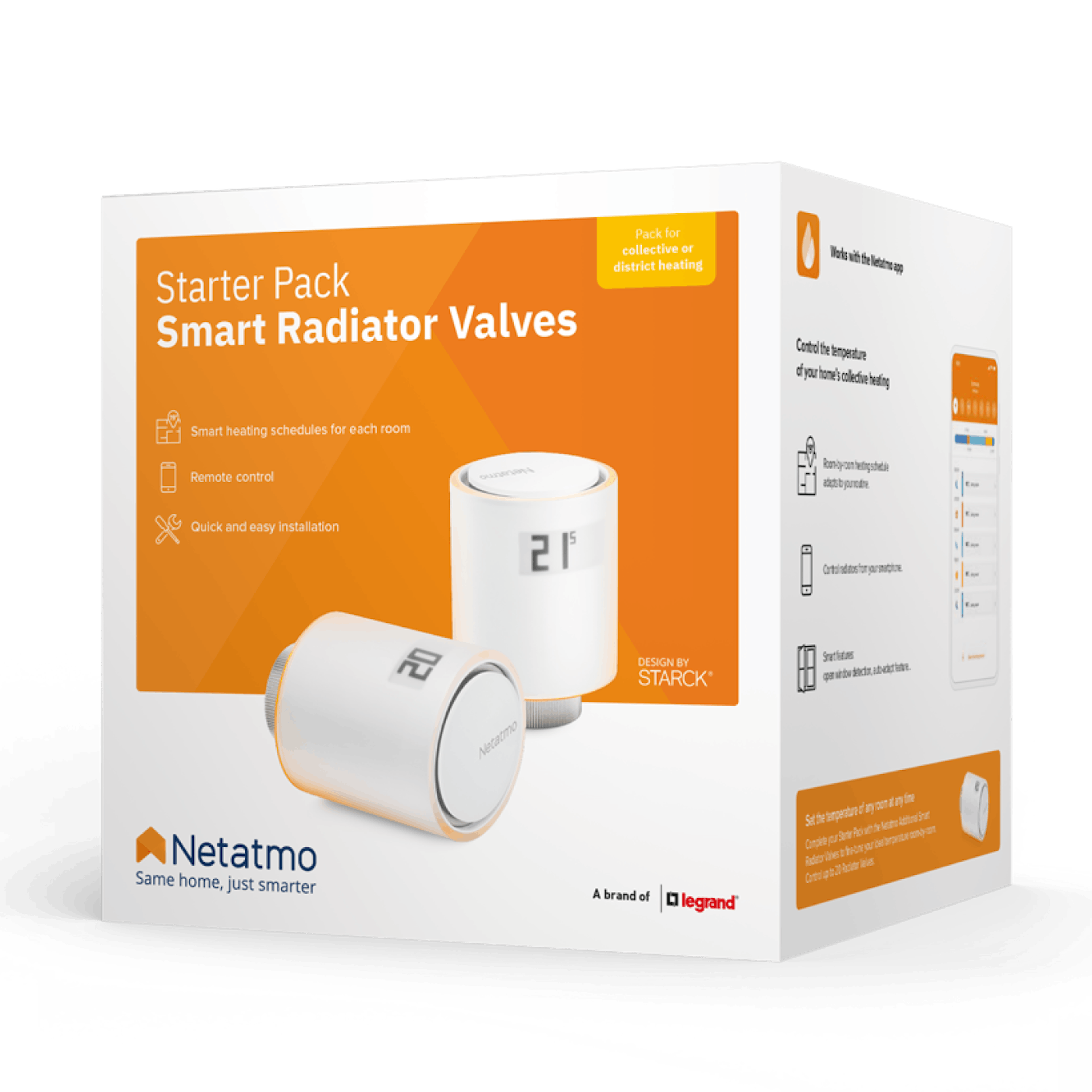 Netatmo Radiator valves starter pack - Packaging image