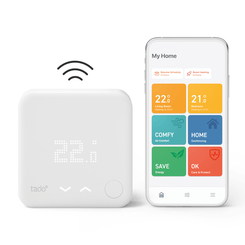 Tado - Wireless Smart Thermostat V3+ White - Image 2