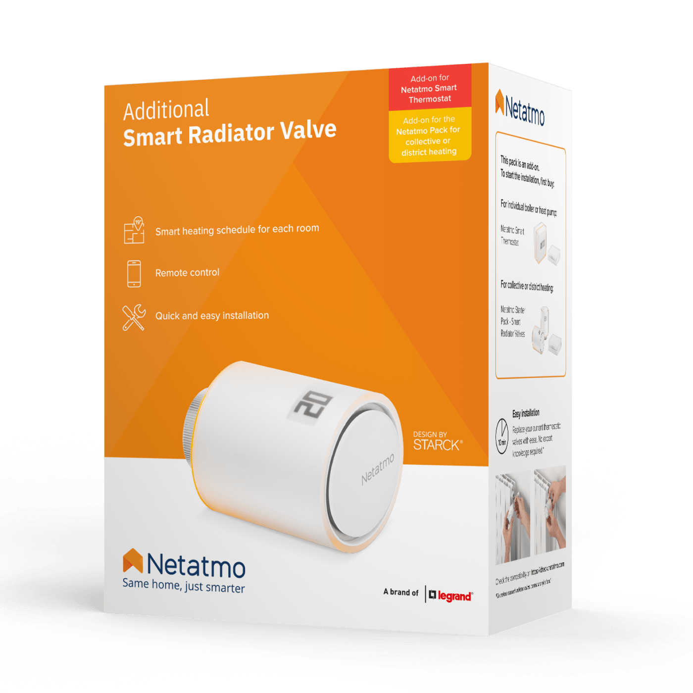 Netatmo Extra Termostat – Smartare uppvärmning ⚡️ Tibber Store