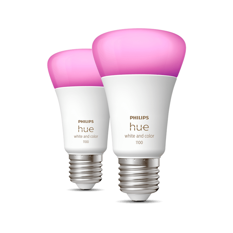 Philips Hue - White/Color Ambiance E27 ON (2-pack) - Product image