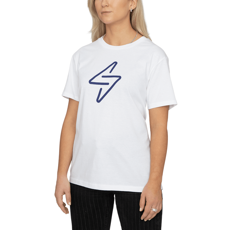 Lyn T-shirt - White - Model picture picture