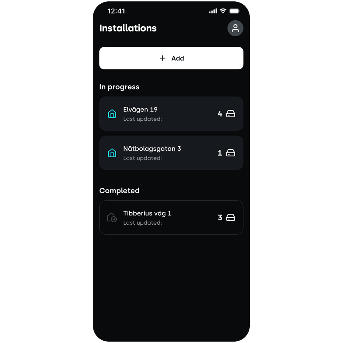 Appscreen Installer app Home
