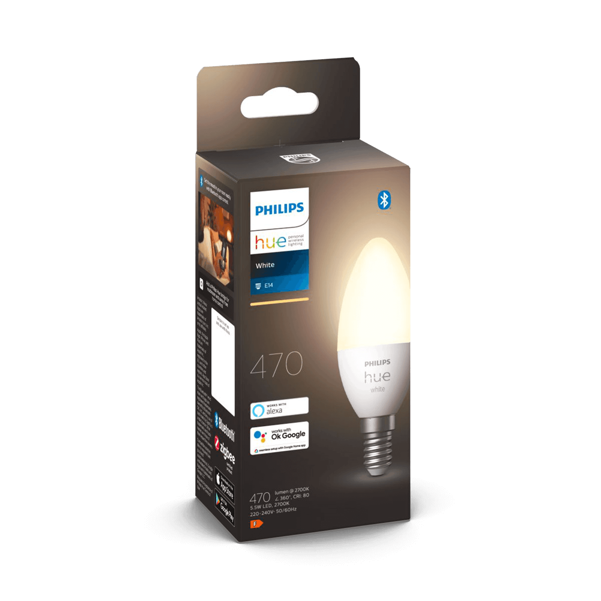 Philips Hue White E14 (G2) - Details - Packaging image