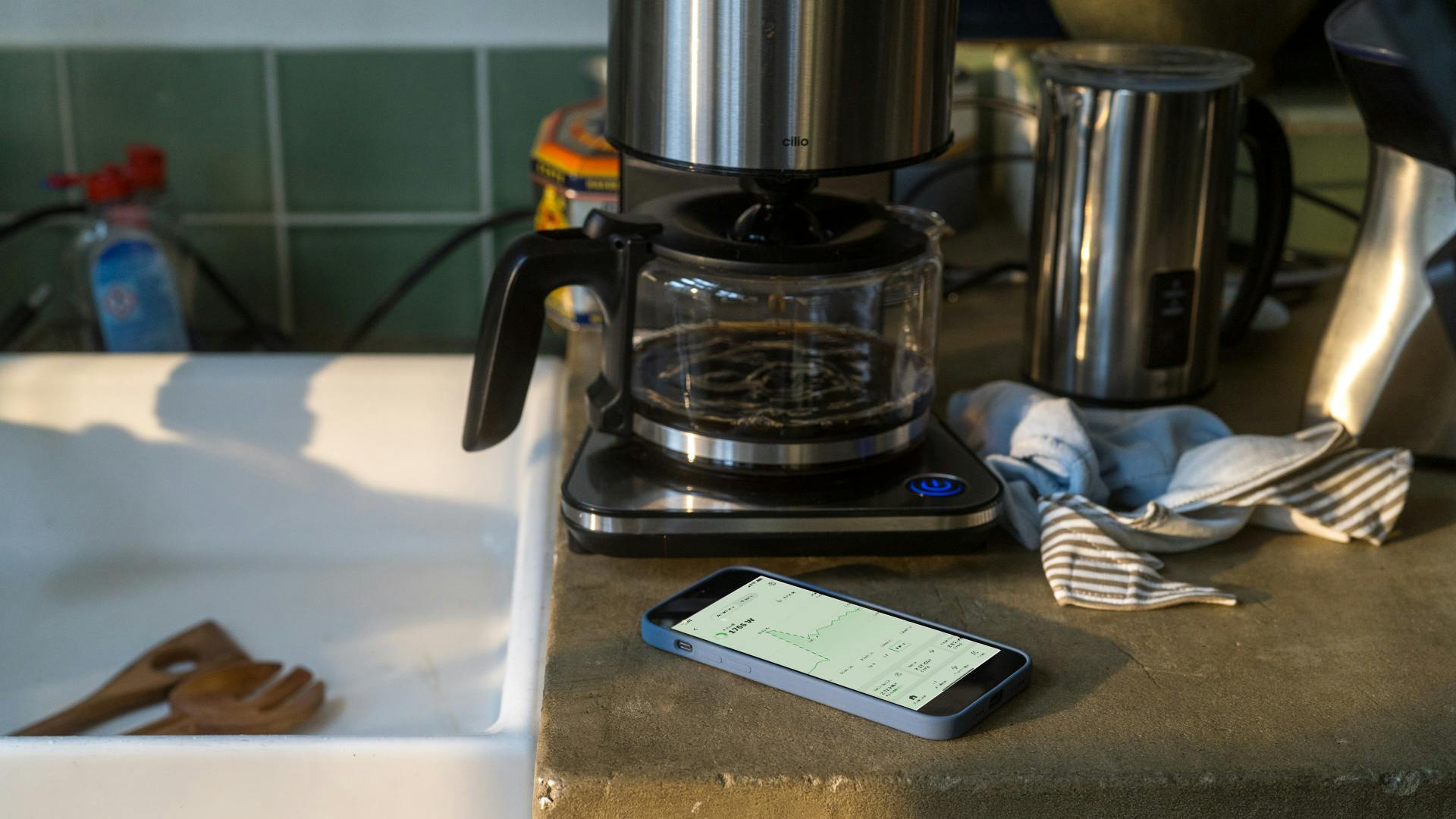 Pulse auf Küchenzeile