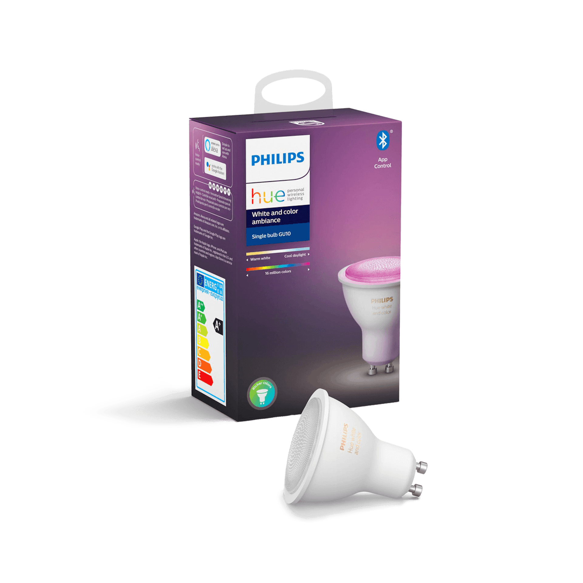 Philips Hue White/Color Ambiance GU10 - Image 2