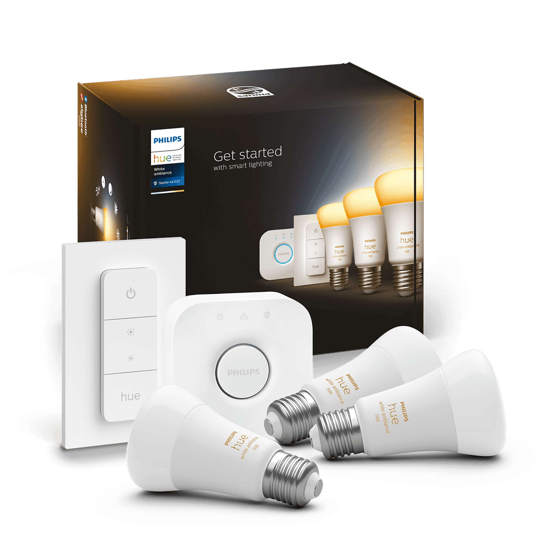Philips Hue Startkit White Ambiance E27 (G2) - Details - Packaging image