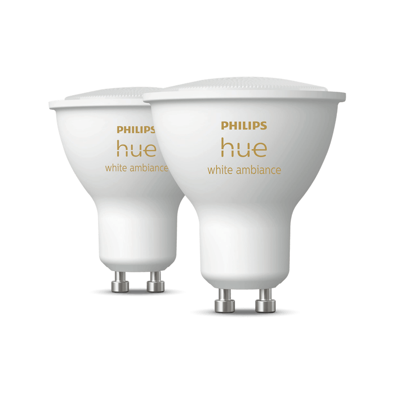 Philips Hue - White Ambiance GU10 G2 (2-pack) - Product image
