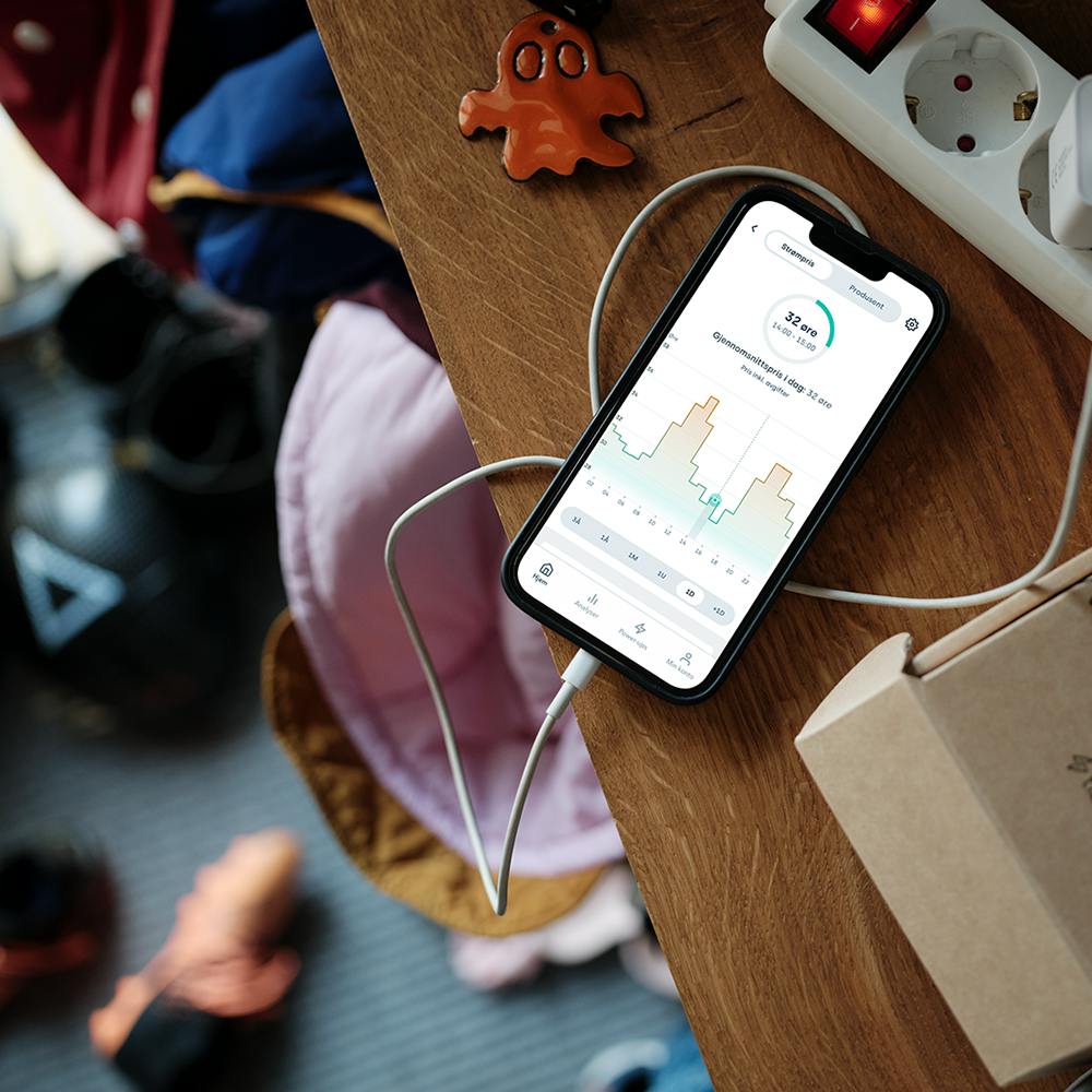 (NO) Norgespris + Tibber NO app screen