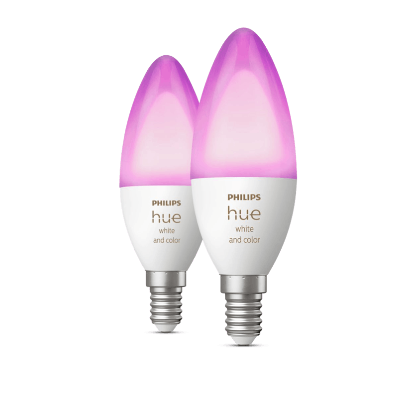 Philips Hue - White/Color Ambiance E14 ON G2 (2-pack) - Product image
