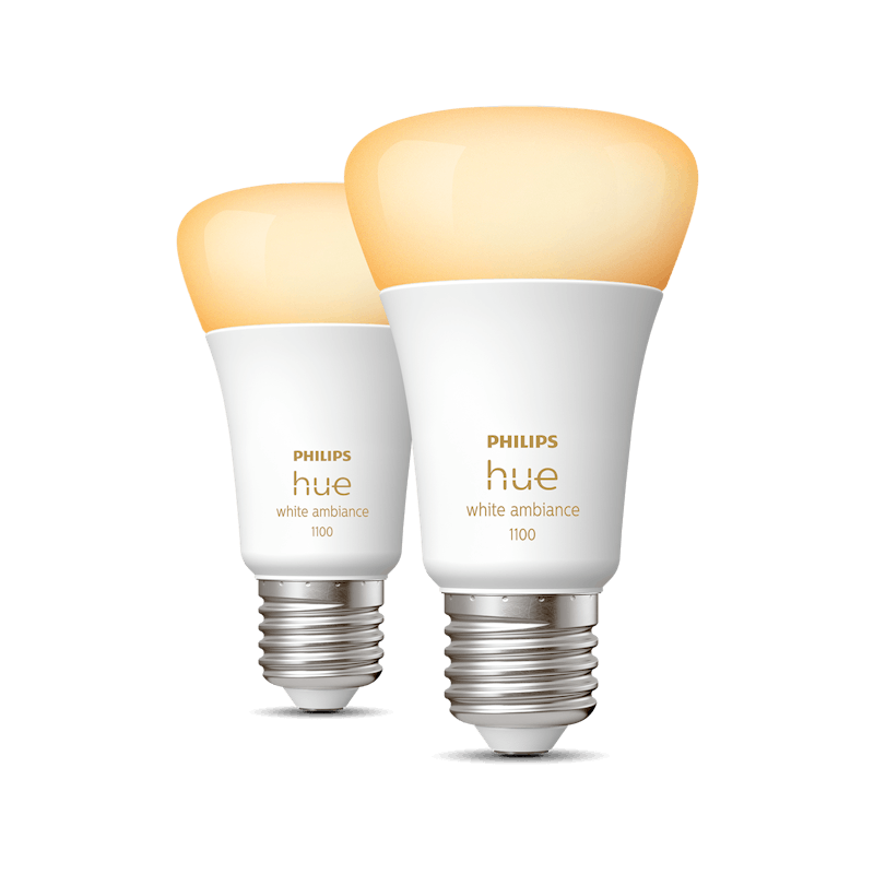 Philips Hue - White Ambiance E27 ON (2-pack) (G2) - Product image