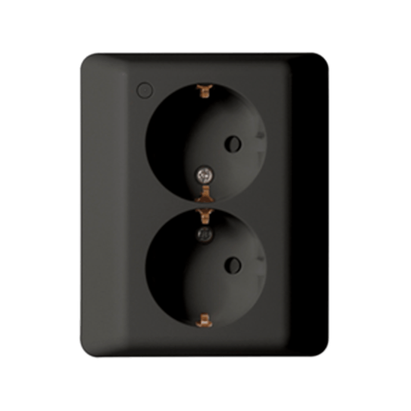 Futurehome - Smart socket Recessed Black - Image 1